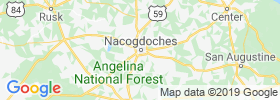Nacogdoches map